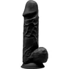 Image de SILEXD - Realistische Dildo - 20,5 x 5 cm - Zwart