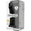 Image de SilexD Dildo Dual Density - Dildo - Realistisch - Siliconen - Toepasbaar met harnas - 22,9 x 5,4 cm - Zwart