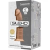 Image de SILEXD   Dual Density siliconen beige dildo   15.4 cm