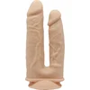 Image de SILEXD - Vibrerende Dubbele Penetratie Dildo met Afstandsbediening - Lichte Huidskleur
