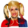 Image de Fiestas Guirca - Pruik Blonde Staarten met strepen - Halloween Pruik - Halloween accessoires - Halloween outfit - Pruiken - enge pruiken