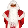 Image de Fiestas Guirca Kerstman set - baard met pruik - volwassenen - synthetisch haar - kerstmannen