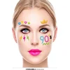 Image de Fiestas Guirca - Plakdiamantjes 90's jewel face - Carnaval - Carnaval kostuum - Carnaval accessoires