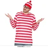 Image de Fiestas Guirca - Verkleedset Wallie - t-shirt, muts, bril - Carnavalskleding - Carnaval - carnavalskleding 2027 - Carnaval kostuum