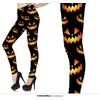 Image de Fiestas Guirca - Legging Halloween pompoenen - L - Carnavalskleding - Carnaval - carnavalskleding 2027 - Carnaval kostuum