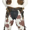 Image de Cowboy pistolen set - Dubbele revolver holsters inclusief pistolen - 29 cm - volwassenen