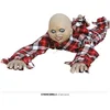 Image de Kruipende Zombie Boy op batterijen met Licht en Geluid 90 cm