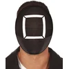 Image de Verkleed masker game vierkant bekend van tv serie - Gamer carnaval maskers