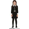Image de Fiestas Guirca - Thursday jurkje met riem - 10-12 jaar - Wednesday Addams kostuum - Wednesday jurk - Halloween Kostuum voor kinderen - Halloween - Halloween kostuum meisjes