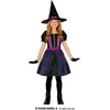 Image de Fiestas Guirca - Zwarte heks sterren meisjes (7-9 jaar) - Halloween Kostuum voor kinderen - Halloween - Halloween kostuum meisjes