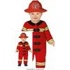 Image de Brandweerman Kostuum Rood Dreumes - 2-3 jaar