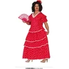Image de Fiestas Guirca Verkleedjurk Flamenco Heren Polyester Rood Mt 52-54