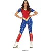 Image de Guirca - Charmante Star Heldin - Vrouw - Blauw, Rood - Maat 38-40 - Carnavalskleding - Verkleedkleding