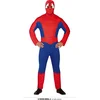 Image de Fiestas Guirca Verkleedpak Spider-man Heren Polyester Rood/blauw Mt L
