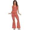 Image de Fiestas Guirca - Kostuum Disco Girl Jumpsuit maat L (42-44)