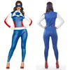 Image de Superhelden kostuum jumpsuit vrouw - Maat M