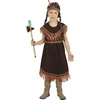 Image de Fiestas Guirca Verkleedjurk Indiaan Polyester Bruin Mt 5-6 Jaar