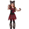 Image de FIESTAS GUIRCA, S.L. - Campus weerwolf kostuum voor meisjes - 110/116 (5-6 jaar)