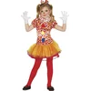 Image de Fiestas Guirca Clownsjurk Meisjes Polyester Rood Mt 7-9 Jaar