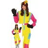 Image de Party Ski Overall Geel/Pink Dames - Maat M