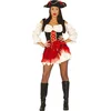 Image de Fiestas Guirca - Volwassenkostuum Red Pirate Women - maat S (36-38) - Carnavalskleding - Carnaval - carnavalskleding 2027 - Carnaval kostuum