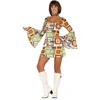 Image de FIESTAS GUIRCA, S.L. - Geometrische patronen disco outfit voor dames - XL
