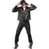 Image de Stoere Lederlook Biker Jas Man