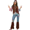 Image de Fiestas Guirca - Hippie - maat M (38-40) - Carnavalskleding - Carnaval - carnavalskleding 2027 - Carnaval kostuum