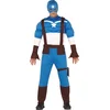 Image de Fiestas Guirca Verkleedpak Superheld Polyester Blauw Maat L