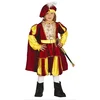 Image de Fiestas Guirca - Pietenpak rood / geel - 5-6 jaar - Welkom Sinterklaas - Pietenpak kinderen - intocht sinterklaas - Sinterklaas verkleden