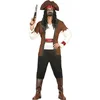 Image de Fiestas Guirca Verkleedpak 7 Zeeën Heren Polyester Bruin/wit Mt M