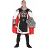Image de Fiestas Guirca - Kostuum Middeleeuwse ridder (zwart/rood) - maat L (52-54)
