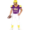 Image de Fiestas Guirca - Quarterback USA paars L (52-54) - Carnavalskleding - Carnaval - carnavalskleding 2026 - Carnaval kostuum