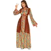 Image de Guirca - Hippie Kostuum - Lucy In The Sky Hippie - Vrouw - Bruin, Multicolor - Maat 42-44 - Carnavalskleding - Verkleedkleding