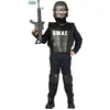 Image de Fiestas Guirca - Police Officer SWAT kinderen (7-9 jaar) - Carnavalskleding - Carnaval - carnavalskleding 2027 - Carnaval kostuum