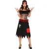 Image de Fiestas Guirca - Dames jurk voodoo - maat M - Carnavalskleding - Carnaval - carnavalskleding 2027 - Carnaval kostuum