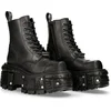 Image de New Rock M.Tank dames veterboot - Zwart - Maat 37