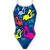Image de Turbo Dive 2016 Revolution Zwemkleding Blauw L Vrouw