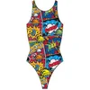 Image de Turbo Comic Boom Zwemkleding Veelkleurig 4XL Vrouw