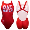 Image de Turbo Bae Watch Zwemkleding Rood L Vrouw