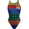 Image de Turbo Tartan College Zwemkleding Veelkleurig 5XL Vrouw