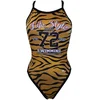 Image de Turbo Tiger College Zwemkleding Bruin 4XL Vrouw