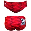 Image de Turbo Red Waves Zwemslip Rood 3XL Man