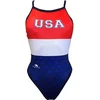 Image de Turbo Usa Zwemkleding Rood 2XL Vrouw