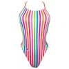 Image de Turbo Sirene Hamptons Zwemkleding Blauw,Roze M Vrouw