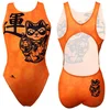 Image de Turbo Wave Lucky Cat Zwemkleding Oranje S Vrouw