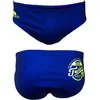 Image de Turbo Plain Zwemslip Blauw S Man