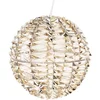 Image de Wellhome Goud Heldere Lichtgevende Baldecoratie Met 300 Micro-ledlampjes 30 Cm Goud