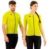 Image de Gobik Cx Solid Korte Mouw Wielertrui Geel XL Man,Vrouw