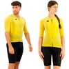 Image de Gobik Phantom Korte Mouw Wielertrui Geel M Man,Vrouw